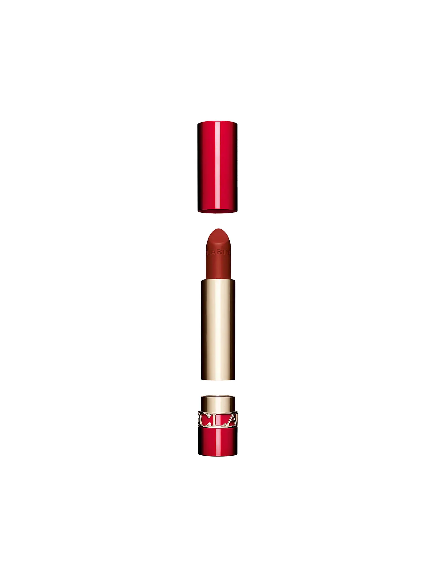 CLARINS | Lippenstift - Joli Rouge Velvet Refill (711V Papaya) | dunkelrot